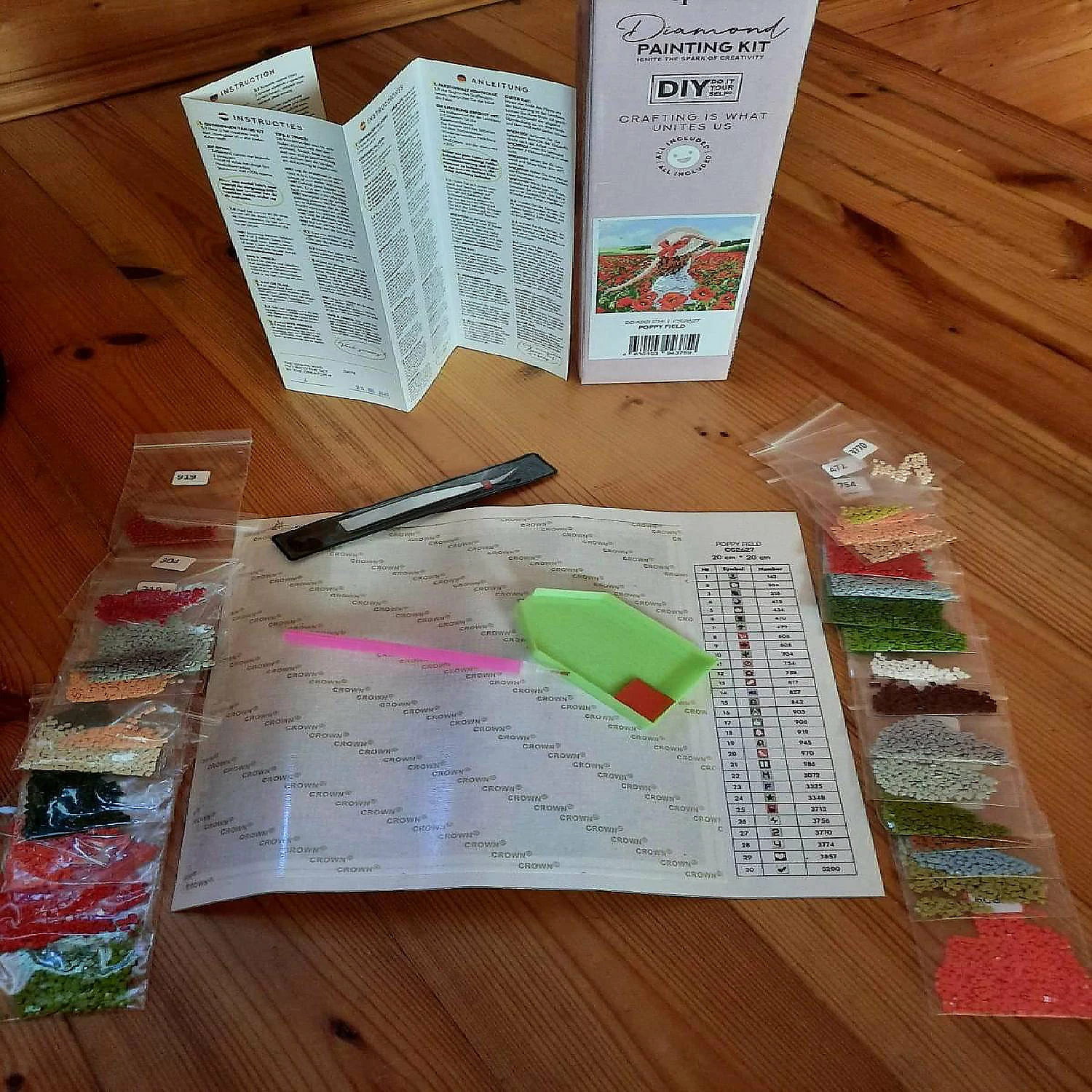 Cheapest ๐ Crafting Spark (Wizardi) - Girl in Sunflower Field CS2625 7.9 x 7.9 inches Crafting Spark Diamond Painting Kit โญ 6 Cheapest ๐ Crafting Spark (Wizardi) - Girl in Sunflower Field CS2625 7.9 x 7.9 inches Crafting Spark Diamond Painting Kit โญ - Image 4