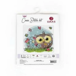 Promo 🧨 Crafting Spark (Wizardi) - Happy Owl B1401L Counted Cross-Stitch Kit 🧨 -Crafts For Her Shop crafting spark wizardi happy owl b1401l counted cross stitch kit14222484 a03NOWA