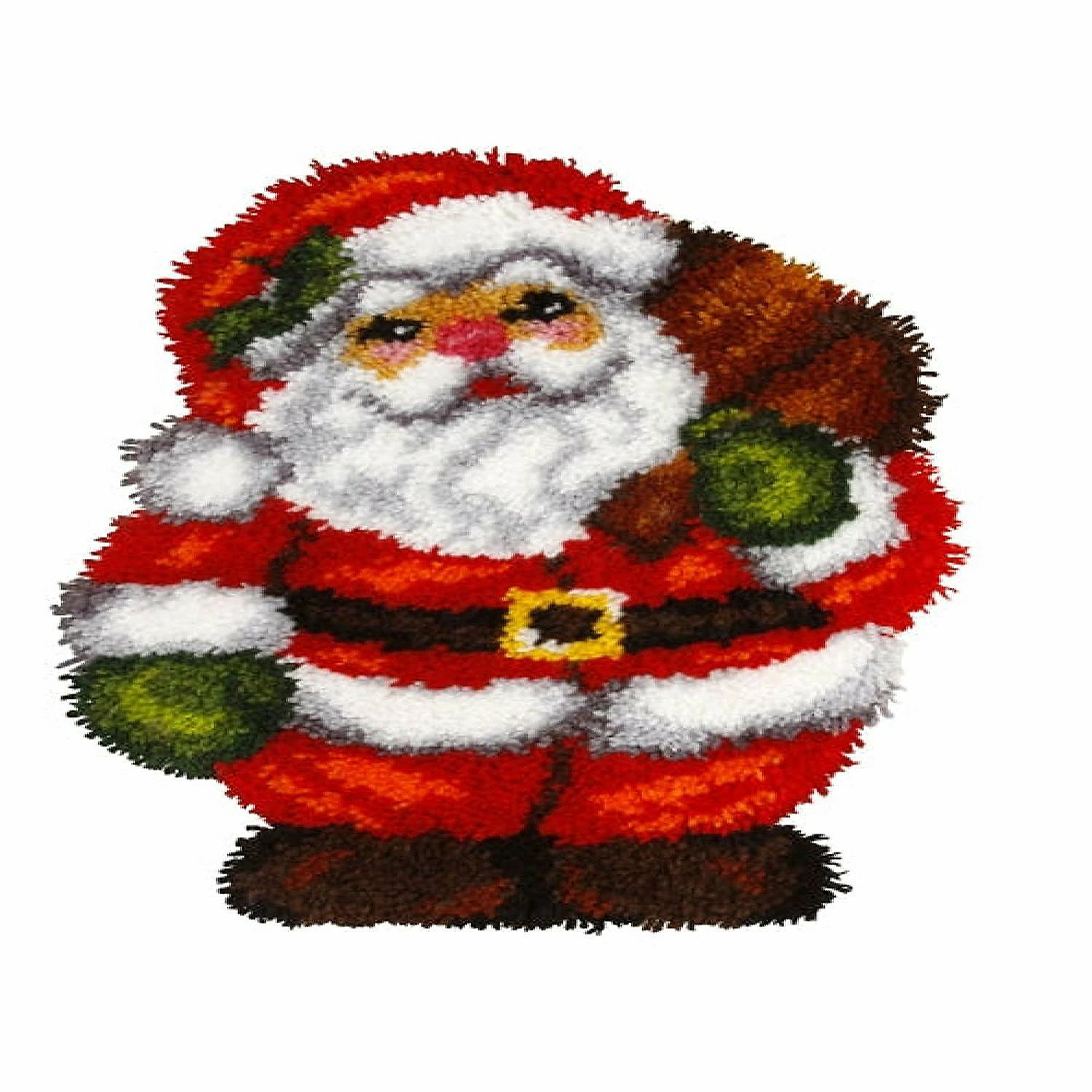 Brand new ⌛ Crafting Spark (Wizardi) - Latch hook cushion kit "Santa Claus" 4095 🌟 3 Brand new ⌛ Crafting Spark (Wizardi) - Latch hook cushion kit "Santa Claus" 4095 🌟