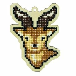 Cheap ✔️ Crafting Spark (Wizardi) - Mountain Deer WWP128 Diamond Painting on Plywood Kit 😍