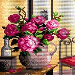 Coupon ๐ Crafting Spark (Wizardi) - Needlepoint canvas for halfstitch without yarn Bouquet of Roses 2121F - Printed Tapestry Canvas ๐ฅฐ 5 Coupon ๐ Crafting Spark (Wizardi) - Needlepoint canvas for halfstitch without yarn Bouquet of Roses 2121F - Printed Tapestry Canvas ๐ฅฐ -Crafts For Her Shop crafting spark wizardi needlepoint canvas for halfstitch without yarn bouquet of roses 2121f printed tapestry canvas14222405 a01NOWA