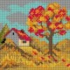 Flash Sale 🔔 Crafting Spark (Wizardi) - Needlepoint canvas for halfstitch without yarn Four Seasons - Autumn 2843D - Printed Tapestry Canvas 🎉 -Crafts For Her Shop crafting spark wizardi needlepoint canvas for halfstitch without yarn four seasons autumn 2843d printed tapestry canvas14222413NOWA