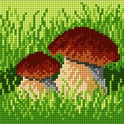 Discount ❤️ Crafting Spark (Wizardi) - Needlepoint canvas for halfstitch without yarn Mushrooms 1838D - Printed Tapestry Canvas 🤩 -Crafts For Her Shop crafting spark wizardi needlepoint canvas for halfstitch without yarn mushrooms 1838d printed tapestry canvas14222438 a01NOWA