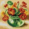 Hot Sale 👍 Crafting Spark (Wizardi) - Needlepoint canvas for halfstitch without yarn Nasturtium 2897D - Printed Tapestry Canvas ⌛ -Crafts For Her Shop crafting spark wizardi needlepoint canvas for halfstitch without yarn nasturtium 2897d printed tapestry canvas14222464NOWA
