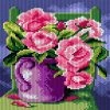 Buy ✨ Crafting Spark (Wizardi) - Needlepoint canvas for halfstitch without yarn Roses in a Purple Jug 3021F - Printed Tapestry Canvas 🛒 -Crafts For Her Shop crafting spark wizardi needlepoint canvas for halfstitch without yarn roses in a purple jug 3021f printed tapestry canvas14222349NOWA