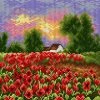 Buy 🔔 Crafting Spark (Wizardi) - Needlepoint canvas for halfstitch without yarn 🌞 Summer Meadow 2182H - Printed Tapestry Canvas 💯 -Crafts For Her Shop crafting spark wizardi needlepoint canvas for halfstitch without yarn summer meadow 2182h printed tapestry canvas14222385NOWA