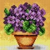 Best Sale 🎉 Crafting Spark (Wizardi) - Needlepoint canvas for halfstitch without yarn Violets 2252D - Printed Tapestry Canvas 👍 -Crafts For Her Shop crafting spark wizardi needlepoint canvas for halfstitch without yarn violets 2252d printed tapestry canvas14222310NOWA