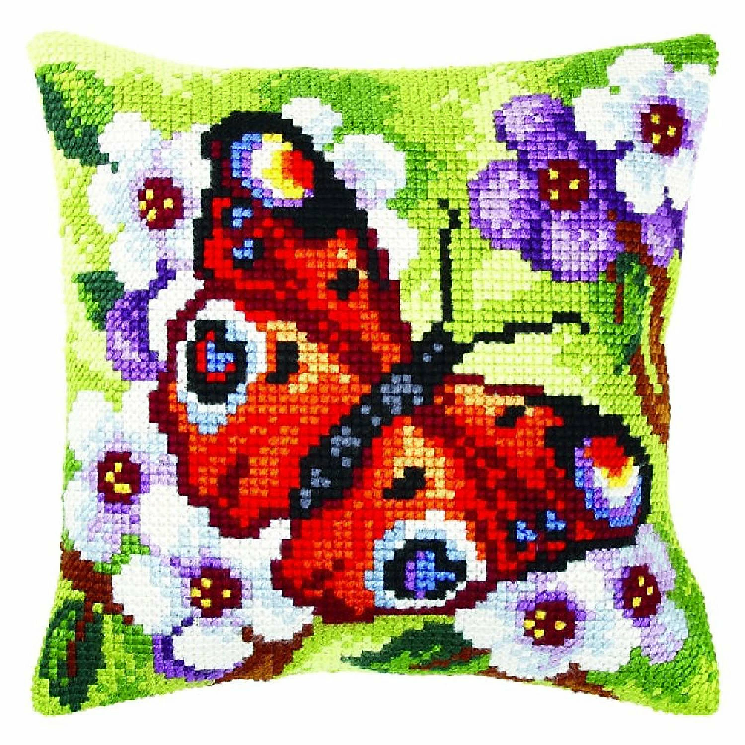 Wholesale ❤️ Crafting Spark (Wizardi) - Needlepoint Cushion Kit "Butterfly" 9379 ⭐ 4 Wholesale ❤️ Crafting Spark (Wizardi) - Needlepoint Cushion Kit "Butterfly" 9379 ⭐ - Image 2
