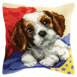 Best Pirce 😀 Crafting Spark (Wizardi) - Needlepoint Cushion Kit "Dog" 9523 🥰 -Crafts For Her Shop crafting spark wizardi needlepoint cushion kit dog 952314222285 a01NOWA