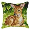 Best Sale 🎉 Crafting Spark (Wizardi) - Needlepoint Cushion Kit "Roe deer" 9566 🛒 -Crafts For Her Shop crafting spark wizardi needlepoint cushion kit roe deer 956614222480NOWA