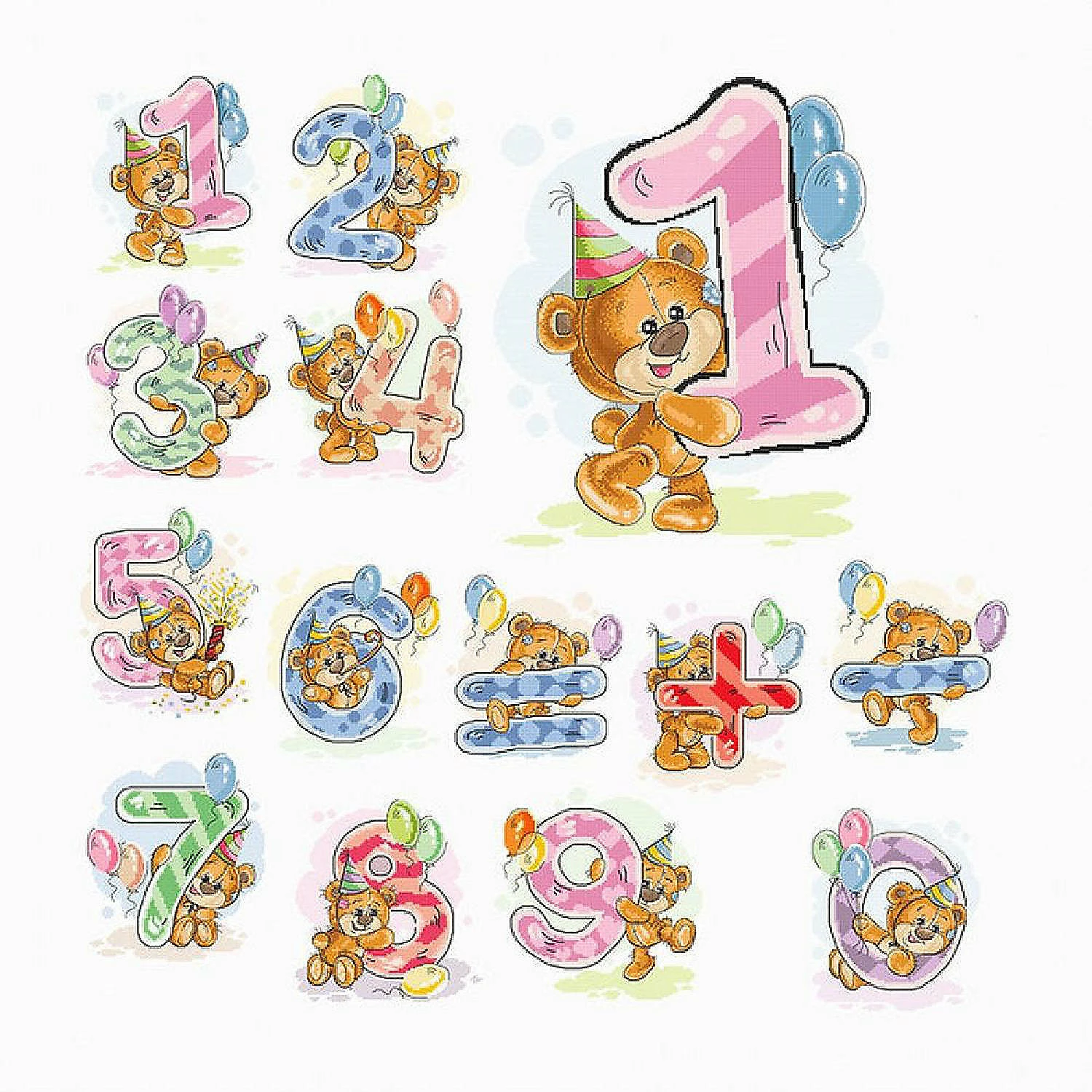 Coupon โ๏ธ Crafting Spark (Wizardi) - Numbers B1228L Counted Cross-Stitch Kit ๐ 3 Coupon โ๏ธ Crafting Spark (Wizardi) - Numbers B1228L Counted Cross-Stitch Kit ๐