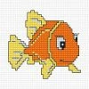 Best Pirce ✨ Crafting Spark (Wizardi) - Orange Fish B081L Counted Cross-Stitch Kit 👍 -Crafts For Her Shop crafting spark wizardi orange fish b081l counted cross stitch kit14222277NOWA