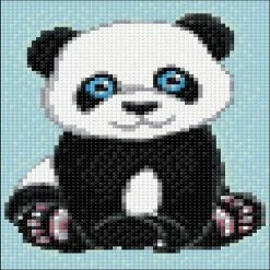 Discount ✨ Crafting Spark (Wizardi) - Panda CS303 5.9 x 7.9 inches Crafting Spark Diamond Painting Kit 💯