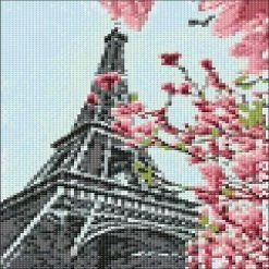 Buy ❤️ Crafting Spark (Wizardi) - Paris CS128 7.9 x 11.8 inches Crafting Spark Diamond Painting Kit 🔥