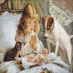 Flash Sale 🥰 Crafting Spark (Wizardi) - Prayer B557L Counted Cross-Stitch Kit 🎁