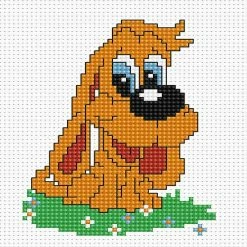 Outlet 🤩 Crafting Spark (Wizardi) - Puppy B088L Counted Cross-Stitch Kit 💯 -Crafts For Her Shop crafting spark wizardi puppy b088l counted cross stitch kit14222256 a01NOWA