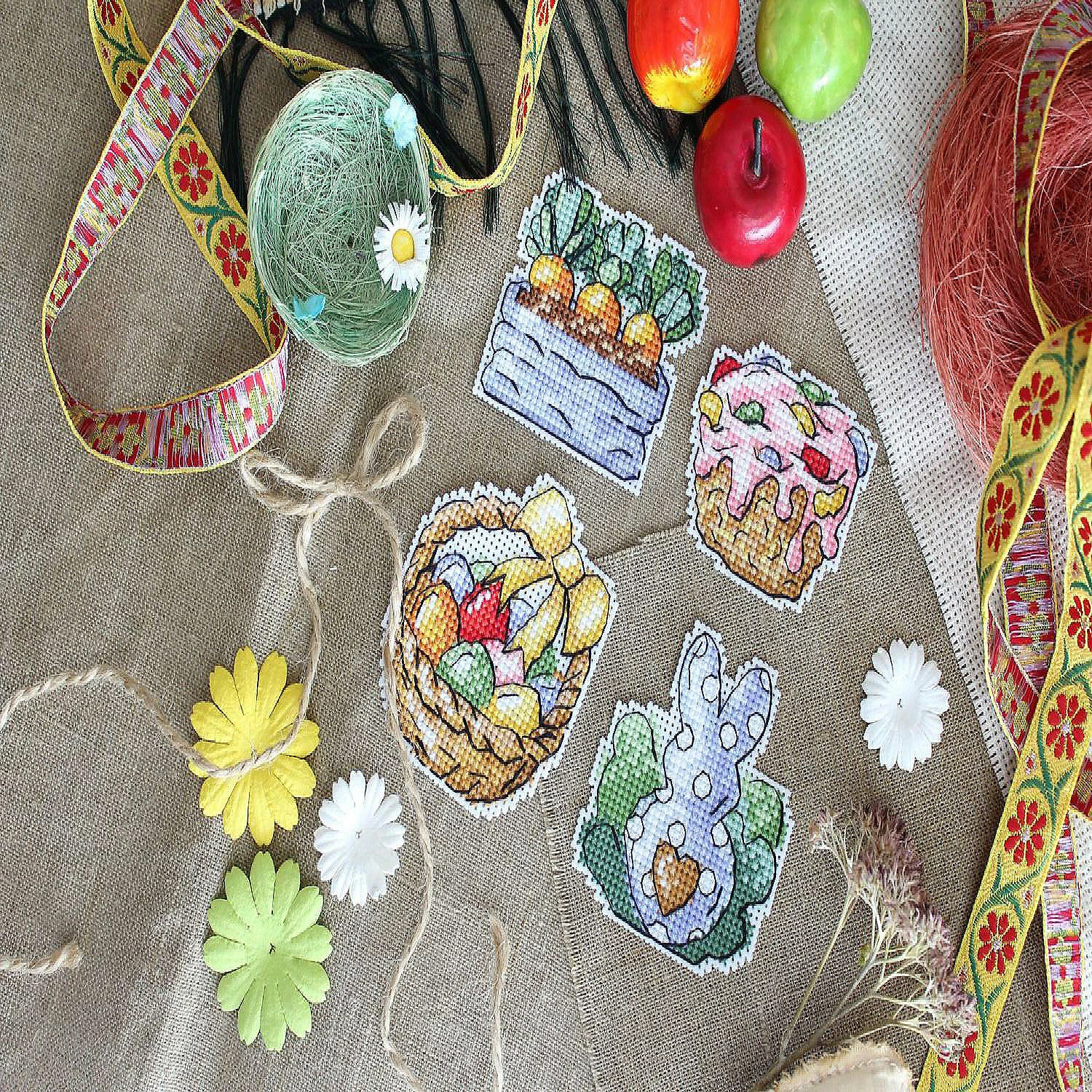 Buy ✔️ Crafting Spark (Wizardi) - Rabbit and Carrots. Magnets SR-499 Plastic Canvas Counted Cross Stitch Kit ✔️ 5 Buy ✔️ Crafting Spark (Wizardi) - Rabbit and Carrots. Magnets SR-499 Plastic Canvas Counted Cross Stitch Kit ✔️ - Image 3