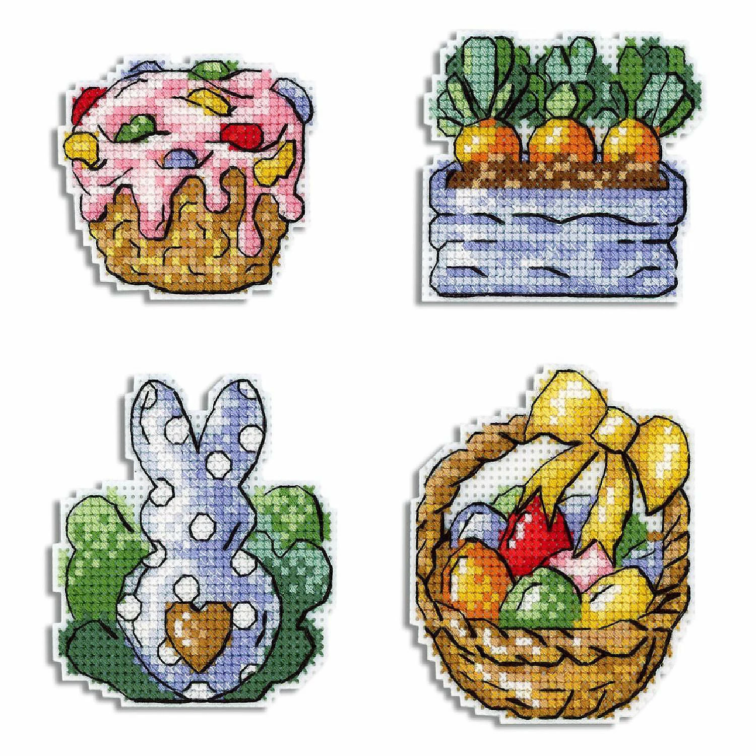 Buy ✔️ Crafting Spark (Wizardi) - Rabbit and Carrots. Magnets SR-499 Plastic Canvas Counted Cross Stitch Kit ✔️ 3 Buy ✔️ Crafting Spark (Wizardi) - Rabbit and Carrots. Magnets SR-499 Plastic Canvas Counted Cross Stitch Kit ✔️