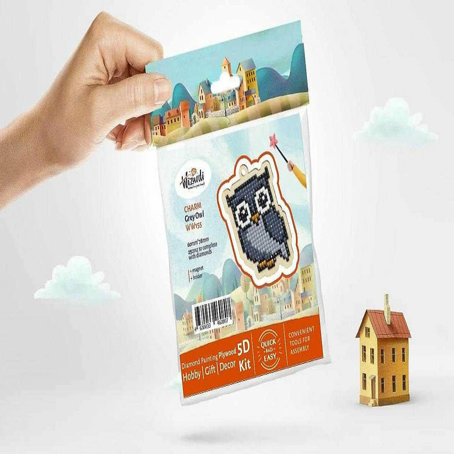 Cheapest ✔️ Crafting Spark (Wizardi) - Rabbit CSW108 Diamond Painting on Plywood Kit 🥰 5 Cheapest ✔️ Crafting Spark (Wizardi) - Rabbit CSW108 Diamond Painting on Plywood Kit 🥰 - Image 3