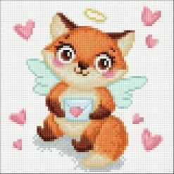 Wholesale 😉 Crafting Spark (Wizardi) - Romantic Fox CS2695 7.9 x 7.9 inches Crafting Spark Diamond Painting Kit 👏