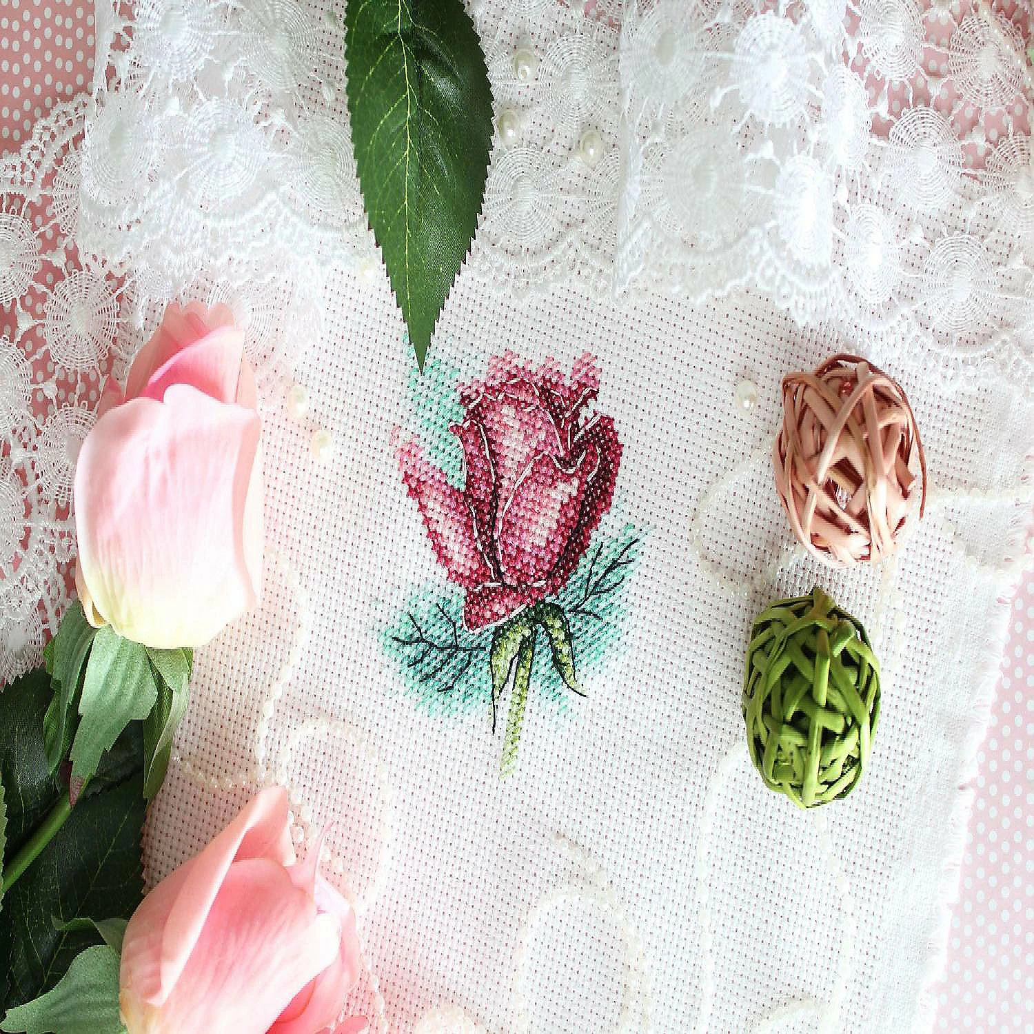 Budget ๐ Crafting Spark (Wizardi) - Rose SM-631 Counted Cross Stitch Kit ๐ฅฐ 6 Budget ๐ Crafting Spark (Wizardi) - Rose SM-631 Counted Cross Stitch Kit ๐ฅฐ - Image 4