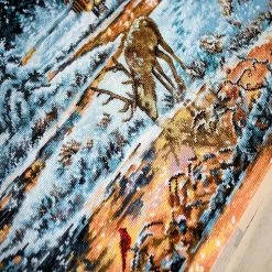 Flash Sale 👏 Crafting Spark (Wizardi) - Snowy Cabin BU4022L Counted Cross-Stitch Kit 😉 -Crafts For Her Shop crafting spark wizardi snowy cabin bu4022l counted cross stitch kit14222512 a03NOWA