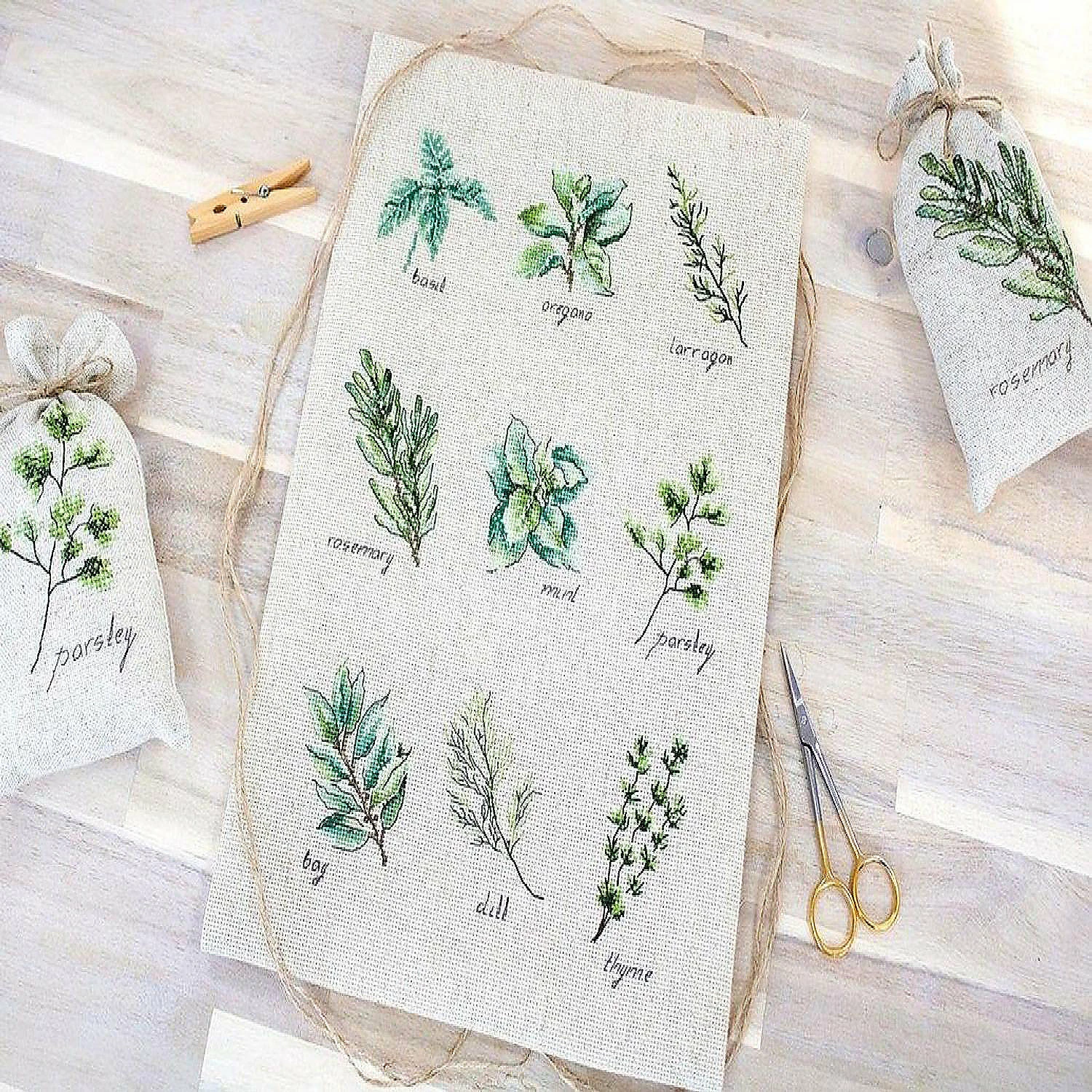 Cheapest 🧨 Crafting Spark (Wizardi) - Spices and herbs B2346L Counted Cross-Stitch Kit ⌛ 4 Cheapest 🧨 Crafting Spark (Wizardi) - Spices and herbs B2346L Counted Cross-Stitch Kit ⌛ - Image 2