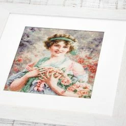 Promo ๐ Crafting Spark (Wizardi) - The Girl with Roses B553L Counted Cross-Stitch Kit ๐ฅฐ 8 Promo ๐ Crafting Spark (Wizardi) - The Girl with Roses B553L Counted Cross-Stitch Kit ๐ฅฐ -Crafts For Her Shop crafting spark wizardi the girl with roses b553l counted cross stitch kit14222394 a02NOWA
