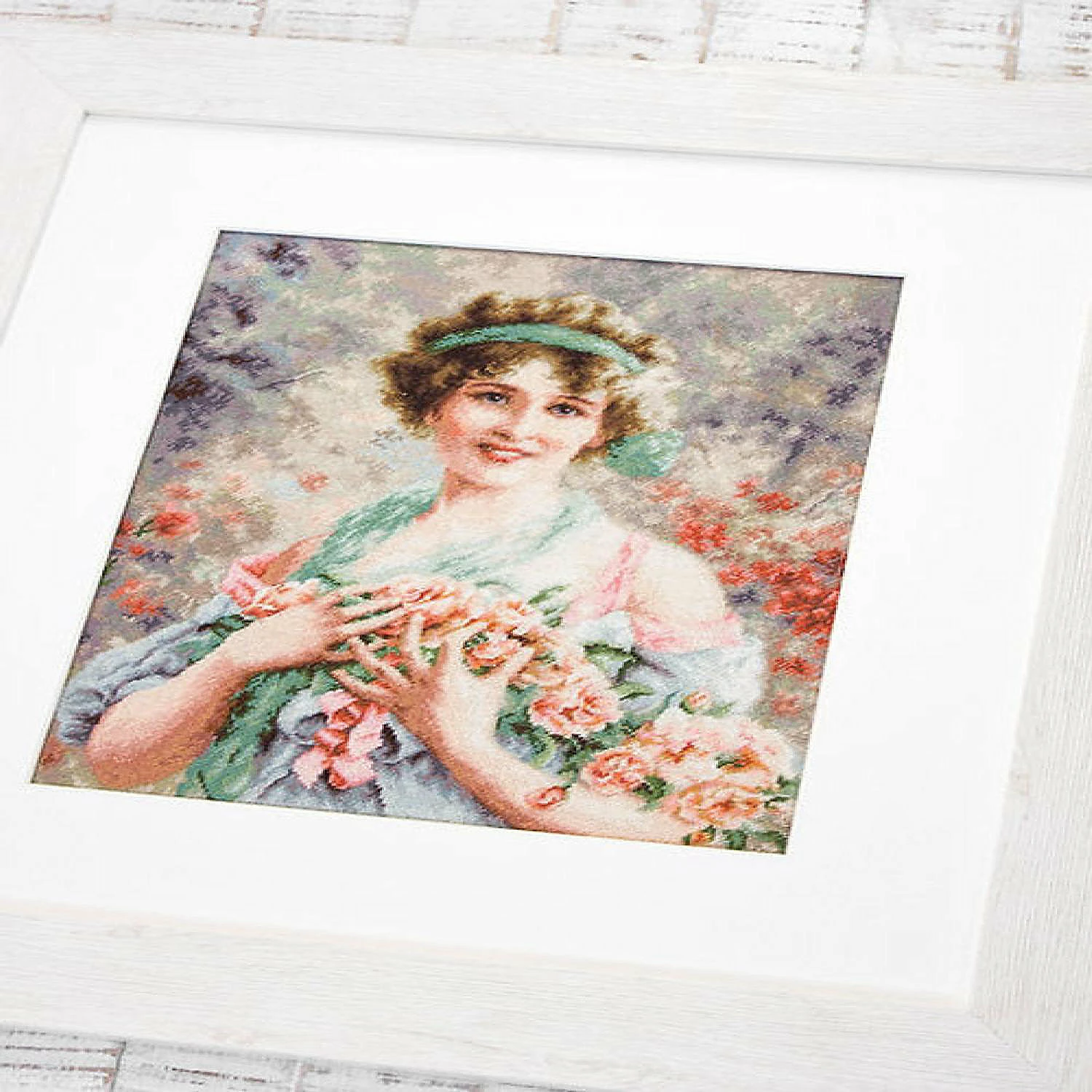 Promo ๐ Crafting Spark (Wizardi) - The Girl with Roses B553L Counted Cross-Stitch Kit ๐ฅฐ 5 Promo ๐ Crafting Spark (Wizardi) - The Girl with Roses B553L Counted Cross-Stitch Kit ๐ฅฐ - Image 3