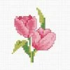 Budget 😉 Crafting Spark (Wizardi) - Tulips B022L Counted Cross-Stitch Kit 👏 -Crafts For Her Shop crafting spark wizardi tulips b022l counted cross stitch kit14222383NOWA