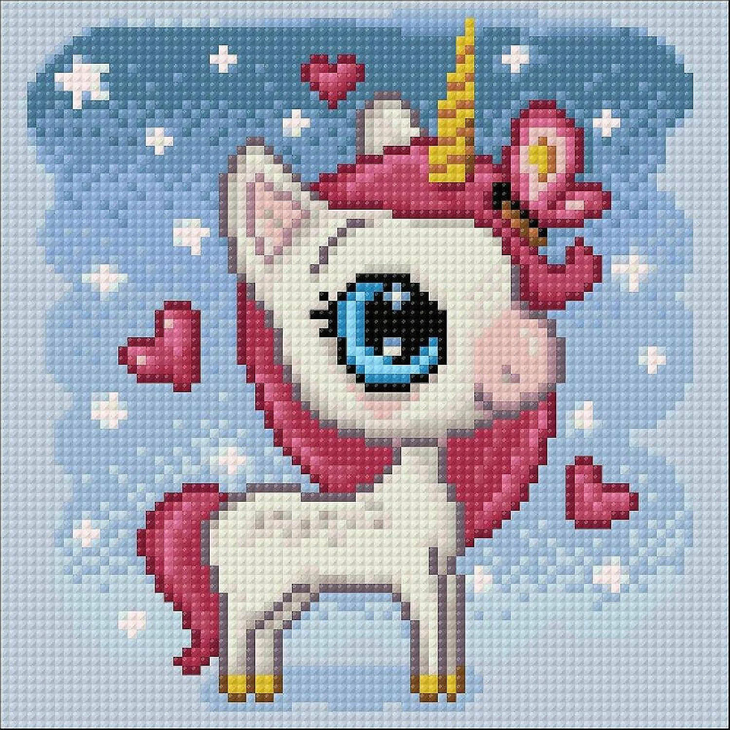 Flash Sale ๐งจ Crafting Spark (Wizardi) - Unicorn in Love CS2530 7.9 x 7.9 inches Crafting Spark Diamond Painting Kit ๐ 3 Flash Sale ๐งจ Crafting Spark (Wizardi) - Unicorn in Love CS2530 7.9 x 7.9 inches Crafting Spark Diamond Painting Kit ๐