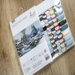 Best deal 👍 Crafting Spark (Wizardi) - Winter landscape BU5002L Counted Cross-Stitch Kit ⭐ -Crafts For Her Shop crafting spark wizardi winter landscape bu5002l counted cross stitch kit14222338 a02NOWA