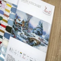 Best deal 👍 Crafting Spark (Wizardi) - Winter landscape BU5002L Counted Cross-Stitch Kit ⭐ -Crafts For Her Shop crafting spark wizardi winter landscape bu5002l counted cross stitch kit14222338 a03NOWA