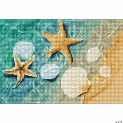 New 👏 Diamond Dotz Diamond Embroidery Facet Art Kit 11"X16.14"-Crystal Shore 🧨