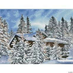 Deals 😀 Diamond Dotz Diamond Embroidery Facet Art Kit 12.2"X16.14"-Alpine Retreat 🛒