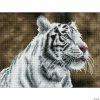 Brand new ⭐ Diamond Dotz Diamond Embroidery Facet Art Kit 12.2"X16.14"-Tiger Blanc 😉 -Crafts For Her Shop diamond dotz diamond embroidery facet art kit 12 2x16 14 tiger blanc14098983