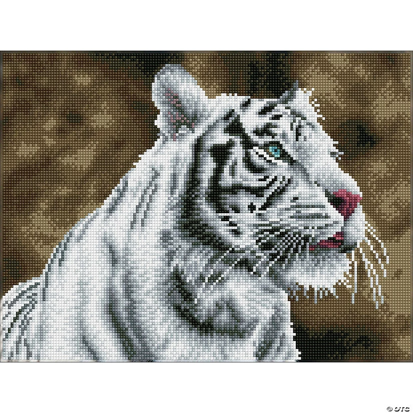 Brand new โญ Diamond Dotz Diamond Embroidery Facet Art Kit 12.2"X16.14"-Tiger Blanc ๐ 3 Brand new โญ Diamond Dotz Diamond Embroidery Facet Art Kit 12.2"X16.14"-Tiger Blanc ๐
