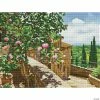 Cheap ✔️ Diamond Dotz Diamond Embroidery Facet Art Kit 12.2"X16.14"-Tuscan Vista with Frame 🔔 -Crafts For Her Shop diamond dotz diamond embroidery facet art kit 12 2x16 14 tuscan vista with frame14099042