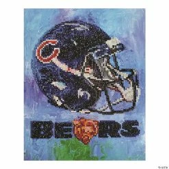 Best reviews of 🎁 Diamond Dotz Diamond Embroidery Facet Art Kit 13 1/4" x 15 1/2" – Chicago Bears 😍