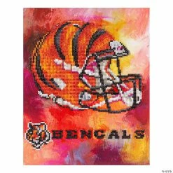 Best Pirce 😉 Diamond Dotz Diamond Embroidery Facet Art Kit 13 1/4" x 15 1/2" – Cincinnati Bengals ❤️