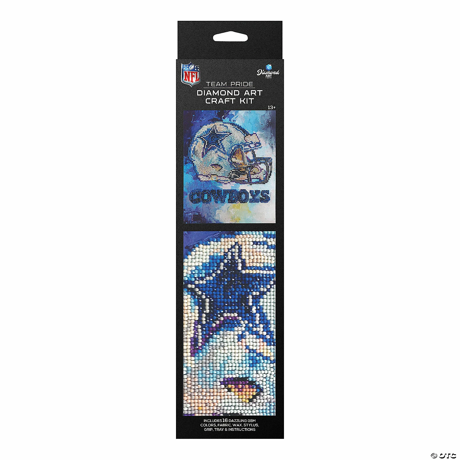 Top 10 😉 Diamond Dotz Diamond Embroidery Facet Art Kit 13 1/4" x 15 1/2" – Dallas Cowboys 🎉 4 Top 10 😉 Diamond Dotz Diamond Embroidery Facet Art Kit 13 1/4" x 15 1/2" – Dallas Cowboys 🎉 - Image 2