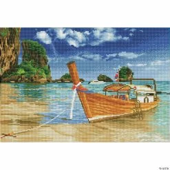 Budget ✨ Diamond Dotz Diamond Embroidery Facet Art Kit 13.78"X20.47"-Thai Escape with Frame ❤️