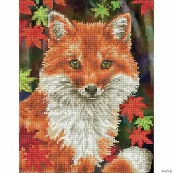 New โค๏ธ Diamond Dotz Diamond Embroidery Facet Art Kit 13"X17"-Foxy โญ