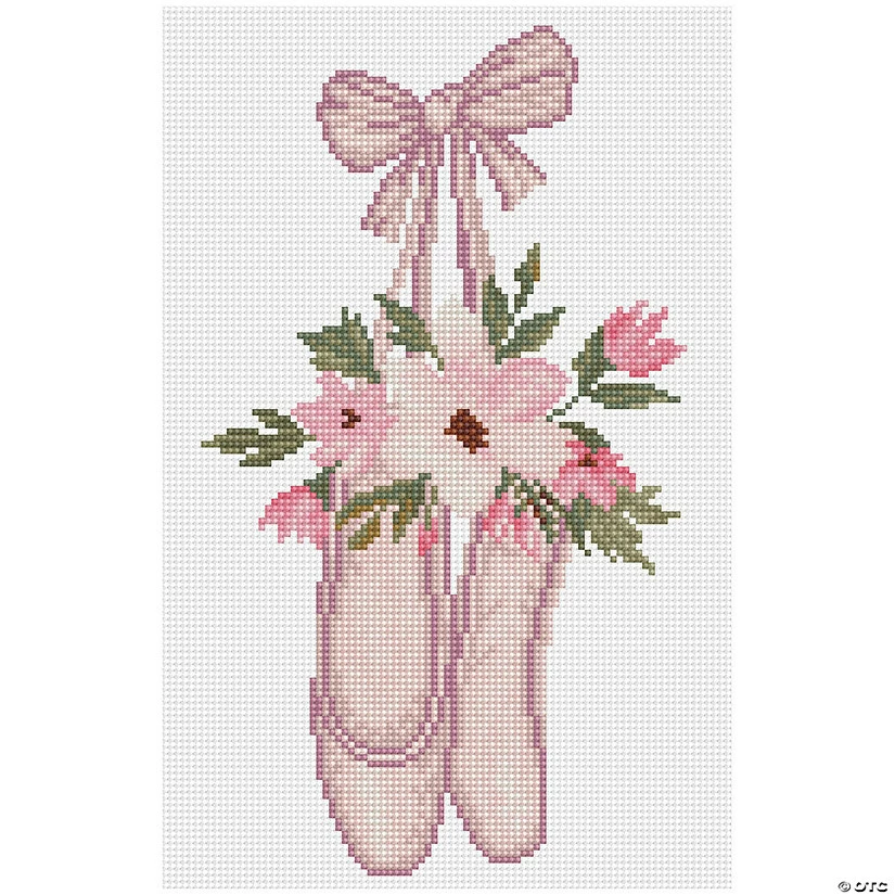 Wholesale ⌛ Diamond Dotz Diamond Embroidery Facet Art Kit 14.57"X9.45"-Ballet Slippers with Frame ⭐ 3 Wholesale ⌛ Diamond Dotz Diamond Embroidery Facet Art Kit 14.57"X9.45"-Ballet Slippers with Frame ⭐