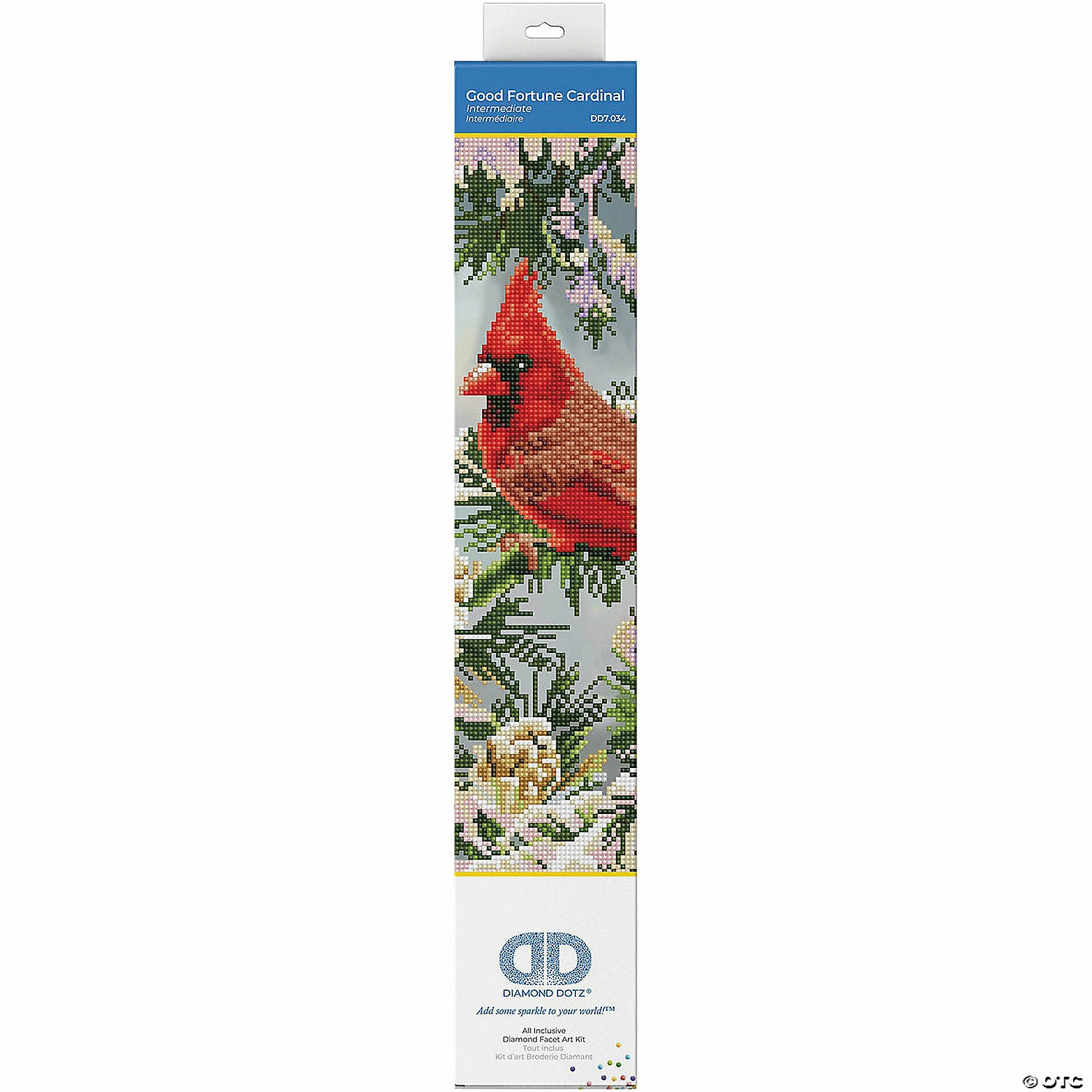 Budget π Diamond Dotz Diamond Embroidery Facet Art Kit 14.6"X18.5"-Good Fortune Cardinal π 4 Budget π Diamond Dotz Diamond Embroidery Facet Art Kit 14.6"X18.5"-Good Fortune Cardinal π - Image 2