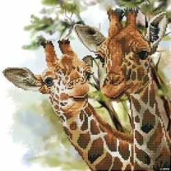 Coupon 😉 Diamond Dotz Diamond Embroidery Facet Art Kit 15"X15"-Tall And Tender 🔥