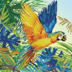 Outlet 😉 Diamond Dotz Diamond Embroidery Facet Art Kit 16"X16"-Tropical Majesty ✨