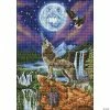 Best Sale 🧨 Diamond Dotz Diamond Embroidery Facet Art Kit 18.5"X26.4"-Mystic Wolf 😉 -Crafts For Her Shop diamond dotz diamond embroidery facet art kit 18 5x26 4 mystic wolf14098864