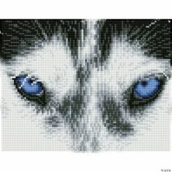 Hot Sale 😉 Diamond Dotz Diamond Embroidery Facet Art Kit 8"X10.24"-Mystic Husky 🥰