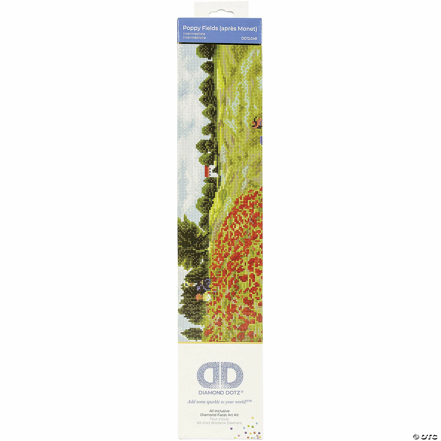 Outlet ✔️ Diamond Dotz Diamond Embroidery Pillow Facet Art Kit-Magnolia On Blue 1 (17.5"X17.5") 🔥 4 Outlet ✔️ Diamond Dotz Diamond Embroidery Pillow Facet Art Kit-Magnolia On Blue 1 (17.5"X17.5") 🔥 - Image 2